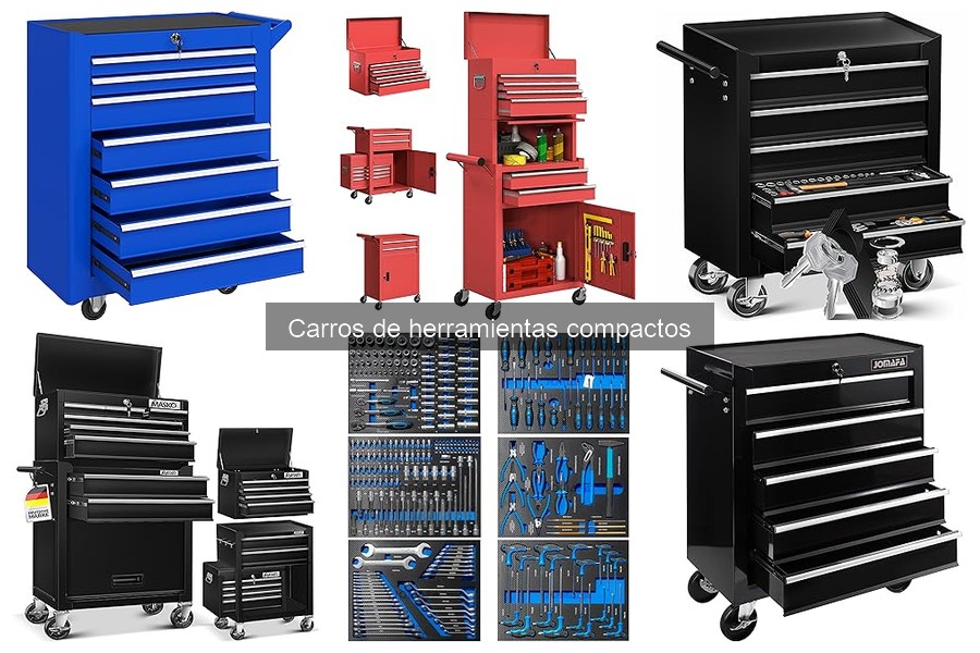 Mejores carros de herramientas compactos para el hogar