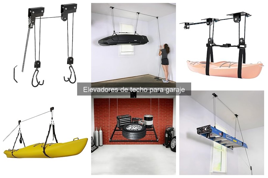 Mejores elevadores de techo para garaje en 2023