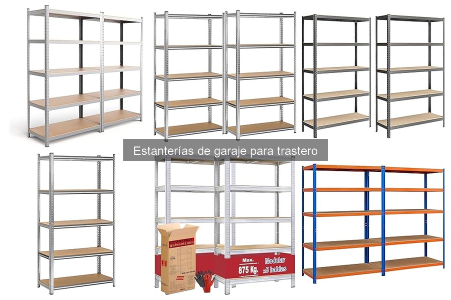 Mejores estanterías de garaje para trasteros pequeños