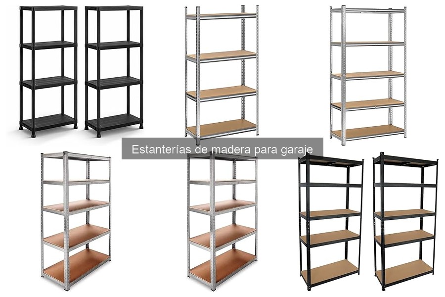 Mejores estanterías de madera para garaje: tipos y características