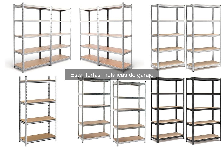 Mejores estanterías metálicas para garajes pequeños
