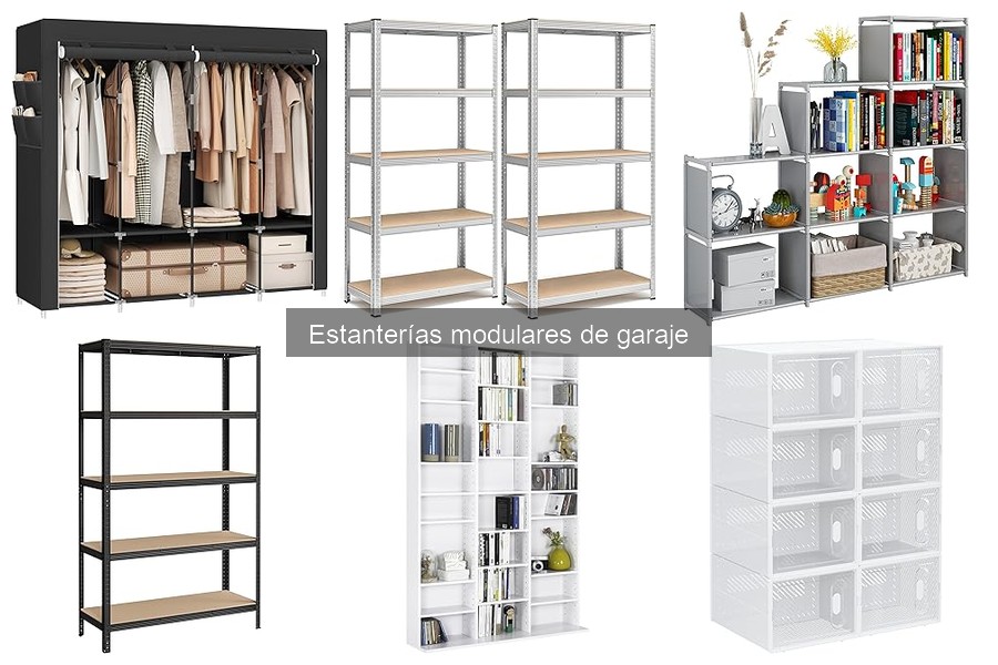 Mejores estanterías modulares de garaje: comparativa y guía