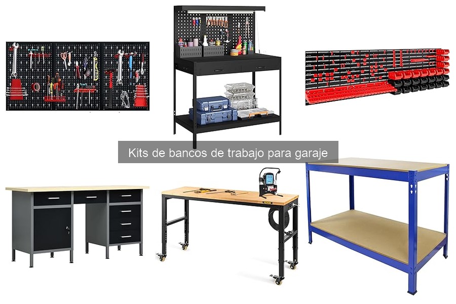 Mejores kits de bancos de trabajo para espacios pequeños