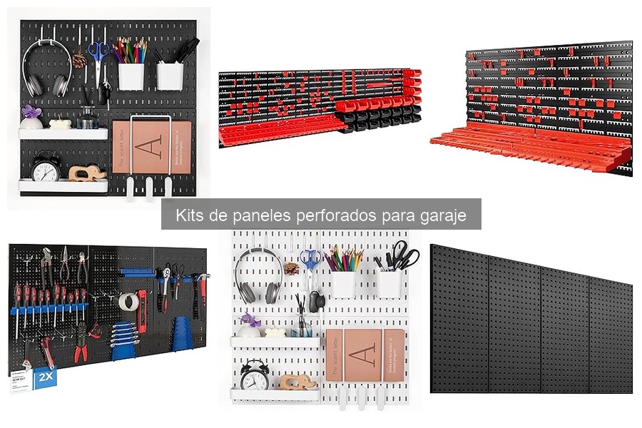 Mejores kits de paneles perforados para garaje en 2023