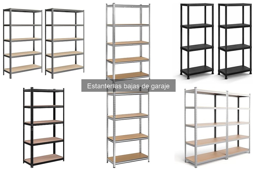 Mejores marcas de estanterías bajas para garaje 2023