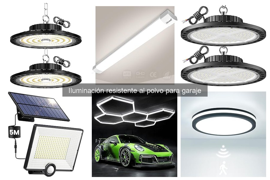 Mejores marcas de iluminación resistente al polvo para garaje