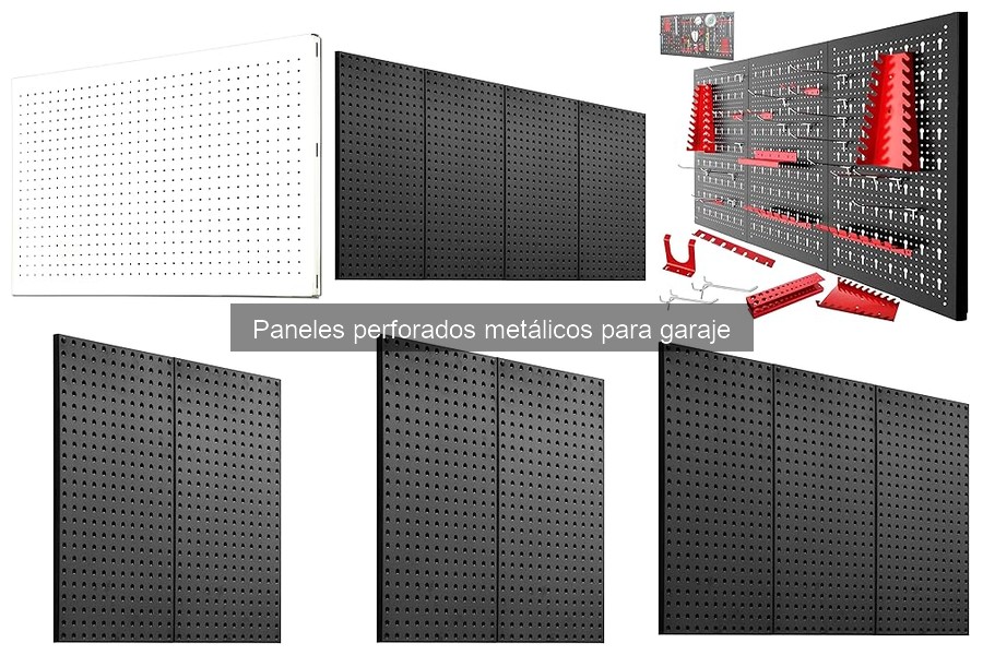 Mejores marcas de paneles perforados metálicos para garaje