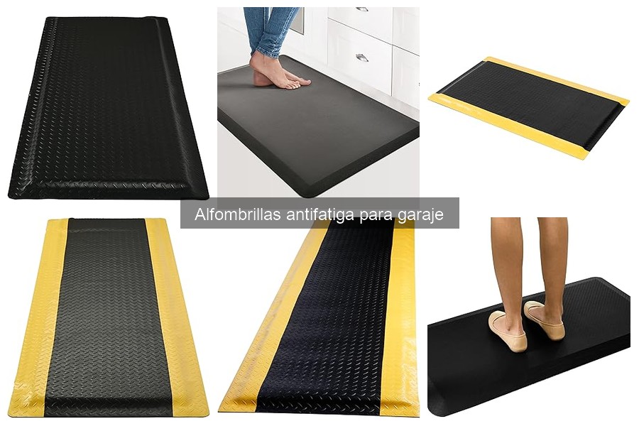 ** Mejores materiales para alfombrillas antifatiga en garaje