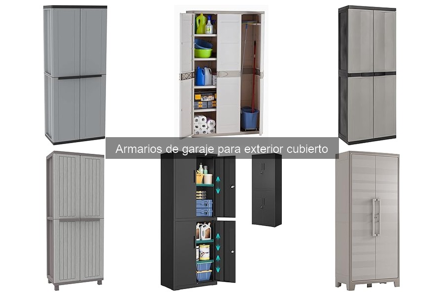Mejores materiales para armarios de garaje exterior cubierto