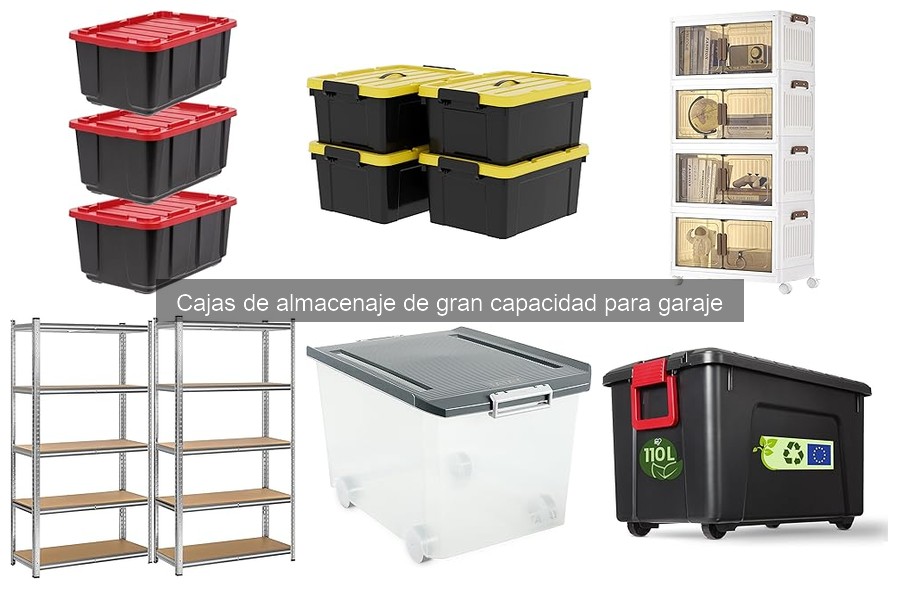 Mejores materiales para cajas de almacenaje de gran capacidad