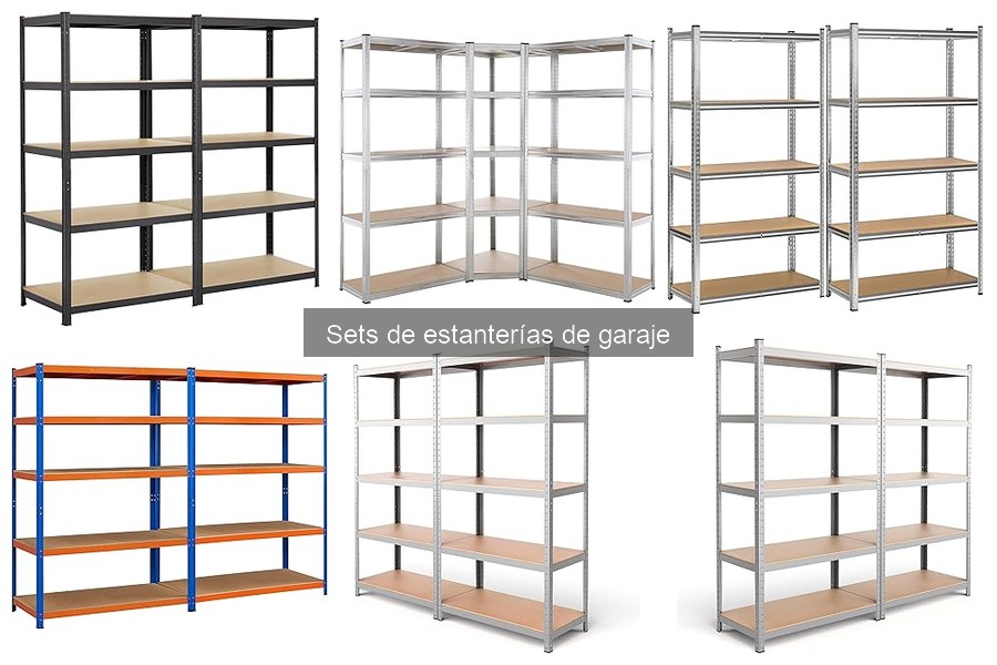 Mejores materiales para estanterías de garaje: guía completa