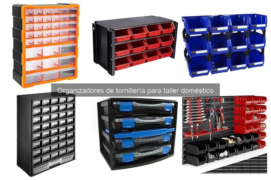 Mejores organizadores de tornillería para bricolaje en 2023