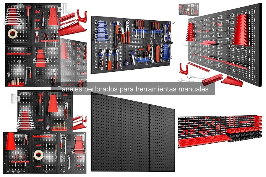 Mejores paneles perforados para herramientas manuales