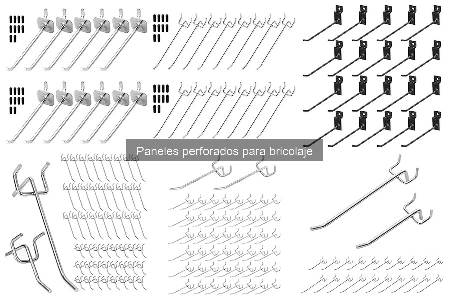Mejores paneles perforados para organizar herramientas