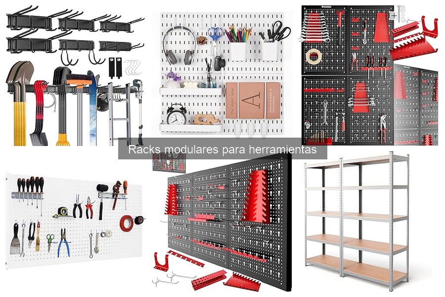 Mejores racks modulares para pequeños garages: comparativa 2023