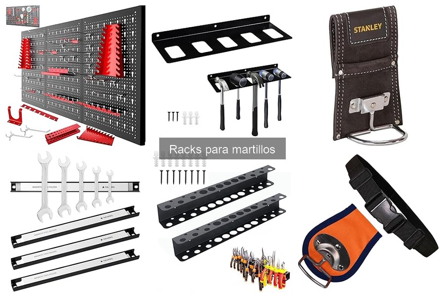 Mejores racks para martillos: guía de compra esencial