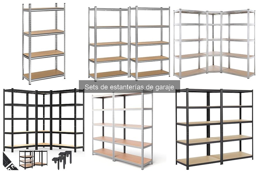 Mejores sets de estanterías para garaje en 2023: Comparativa