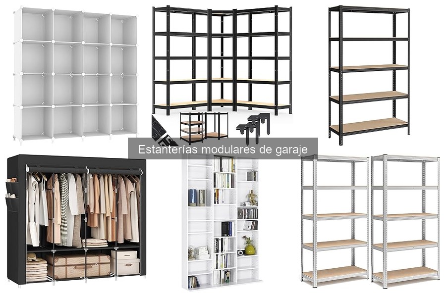 Mejores sitios para comprar estanterías modulares de garaje