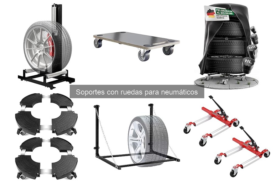 Mejores soportes con ruedas para neumáticos en 2023