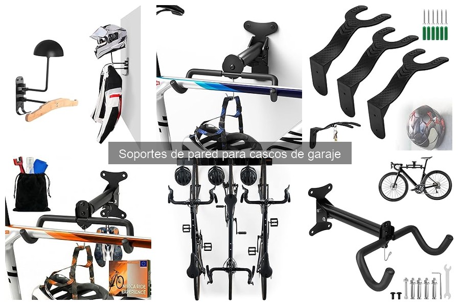 Mejores soportes de pared para cascos en 2023: Opiniones