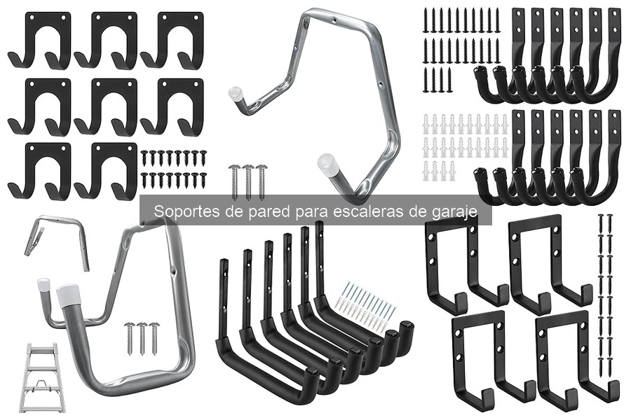 Mejores soportes de pared para escaleras de garaje 2023
