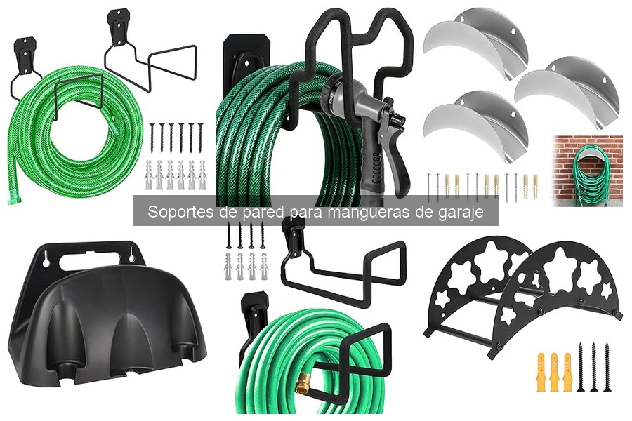 Mejores soportes de pared para mangueras de garaje 2023