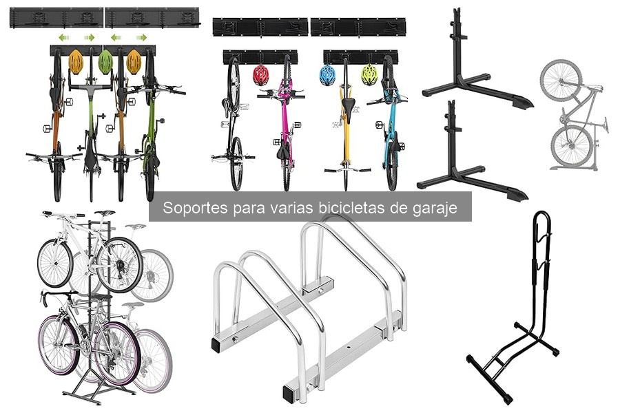 Mejores soportes para bicicletas de garaje: guía por capacidad