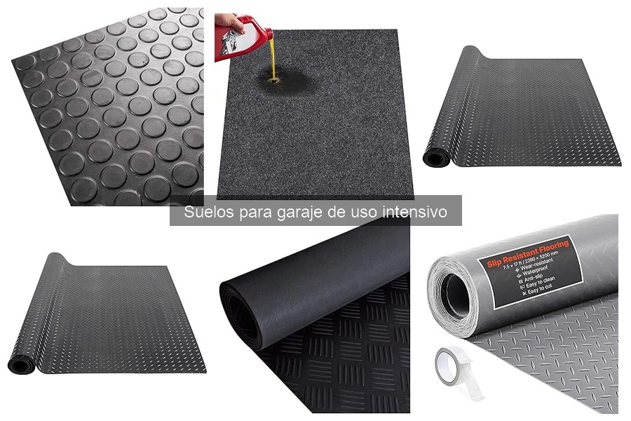Mejores suelos para garaje de uso intensivo en hogares
