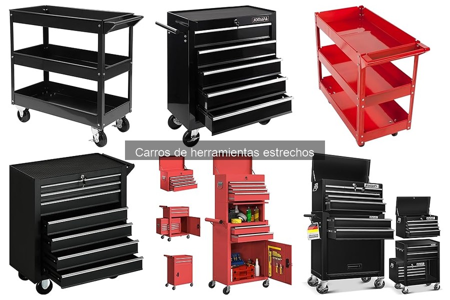 Mejores tiendas para comprar carros de herramientas estrechos a buen precio