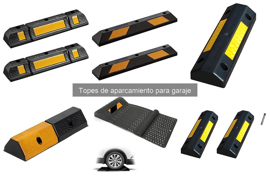 Mejores topes de aparcamiento para garaje: opiniones de usuarios