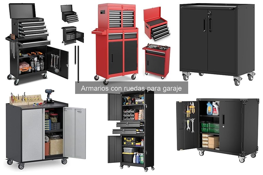 Ofertas en armarios con ruedas para garaje: ¡ahorra hoy!