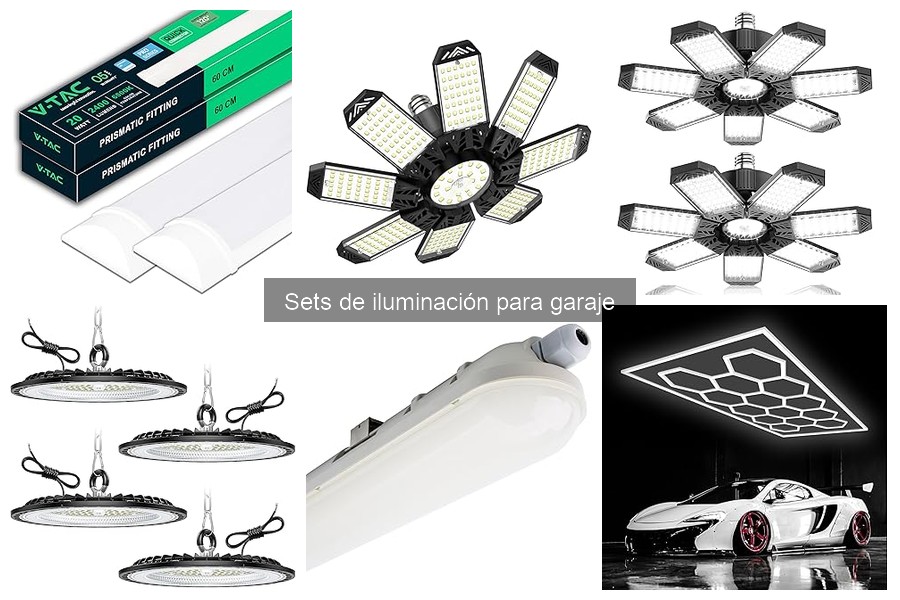 Ofertas en sets de iluminación para garaje: descuentos y promociones