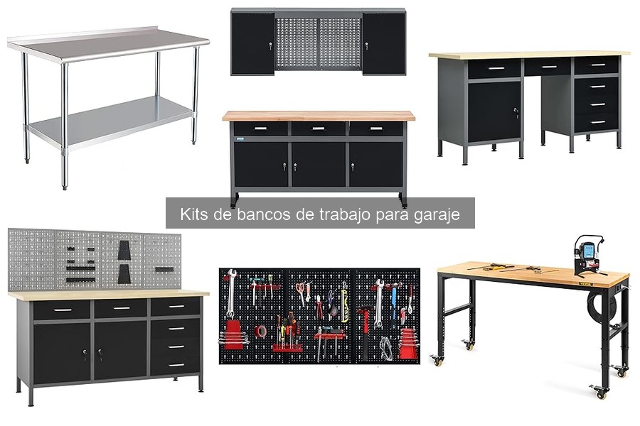 Ofertas y precios de kits de bancos de trabajo para garaje