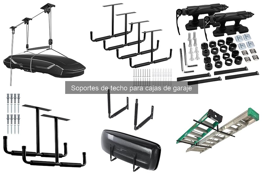 Opiniones de expertos sobre soportes de techo para garaje