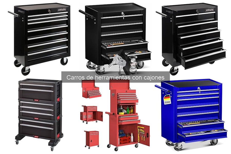 Opiniones sobre carros de herramientas con cajones populares