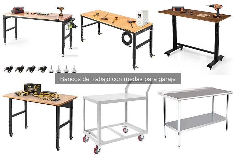 Opiniones sobre los mejores bancos de trabajo con ruedas