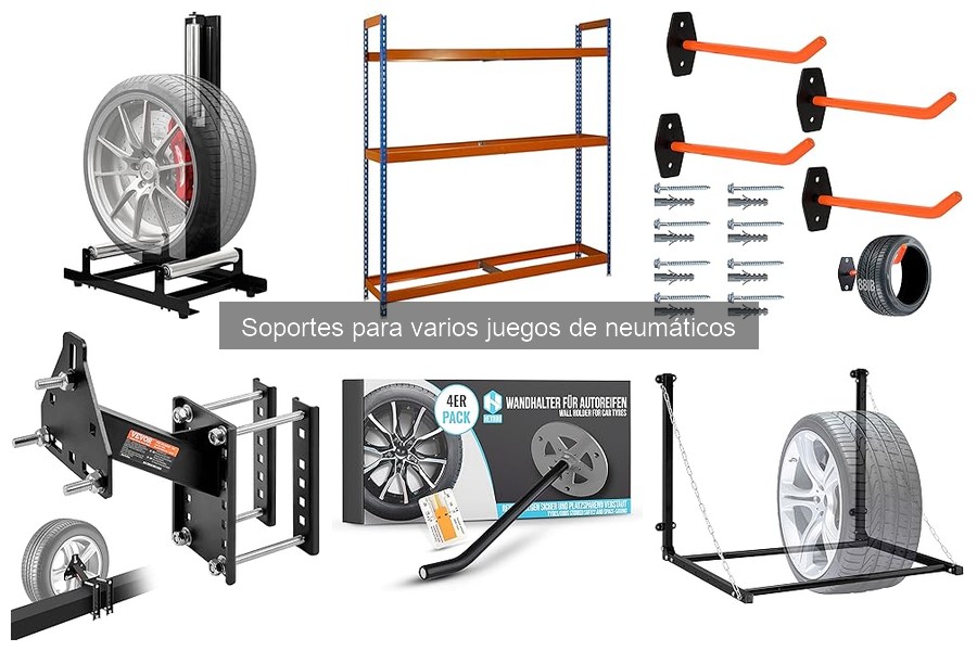 Opiniones sobre los mejores soportes para neumáticos