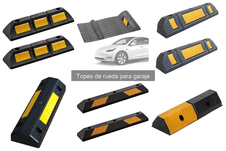 Opiniones sobre los mejores topes de rueda para garaje
