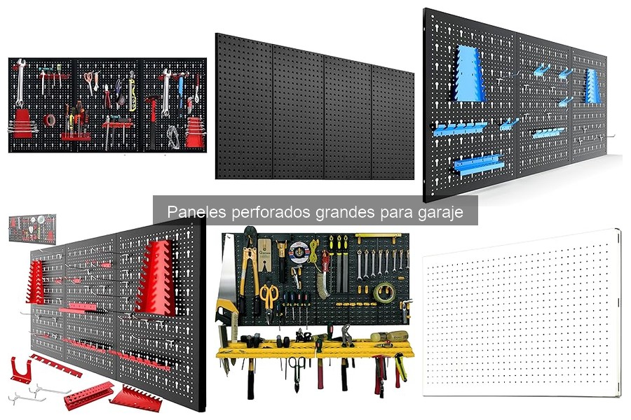 Opiniones sobre paneles perforados grandes para garaje