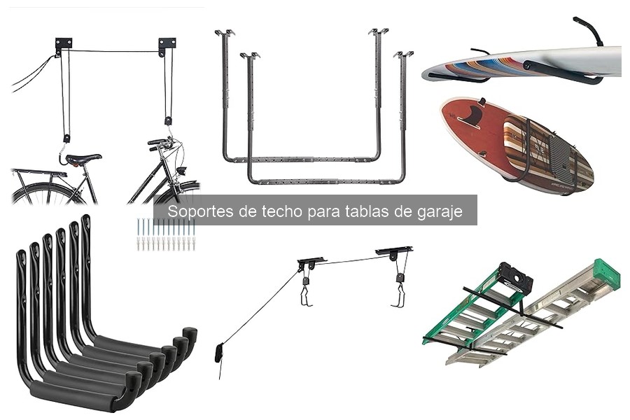 Opiniones sobre Soportes de Techo para Tablas de Garaje