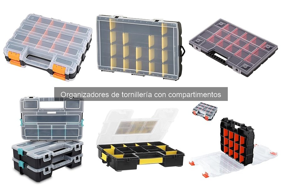 Organiza tornillos y tuercas de forma eficiente en tu garaje