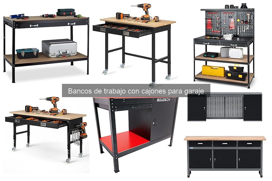 Organiza tu banco de trabajo con cajones como un profesional