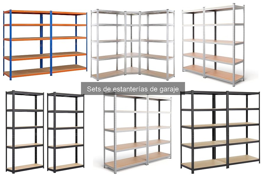 Organiza tu garaje fácilmente con estanterías eficaces