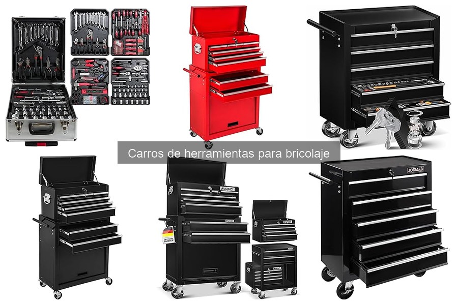 Personaliza tu carro de herramientas para bricolaje fácilmente