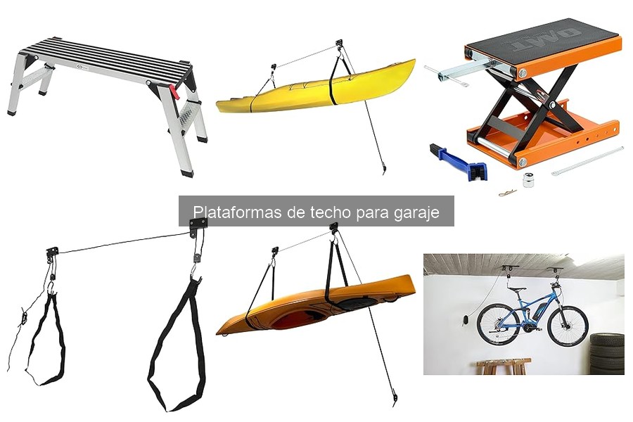 Personaliza tu plataforma de techo para garaje fácilmente