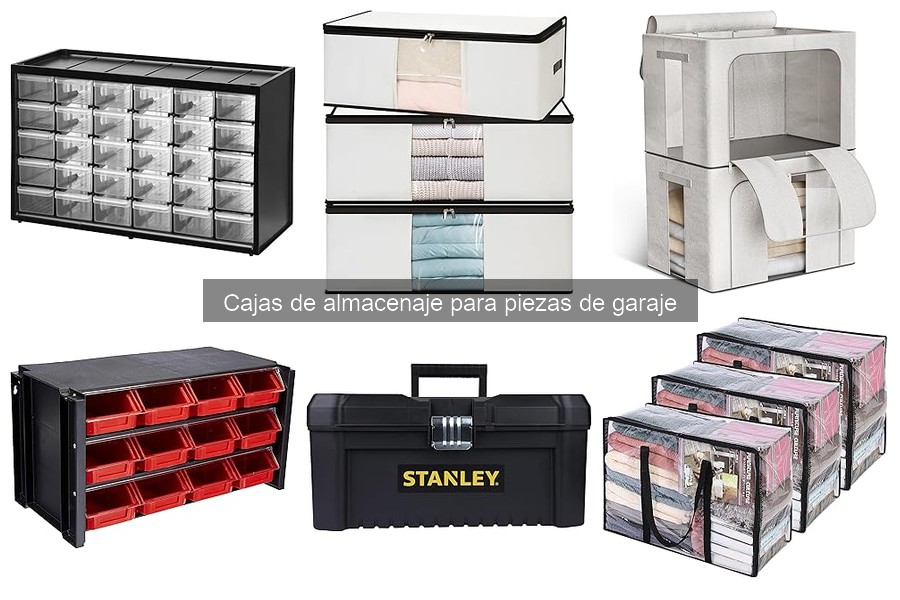 Personaliza tus cajas de almacenaje para el garaje