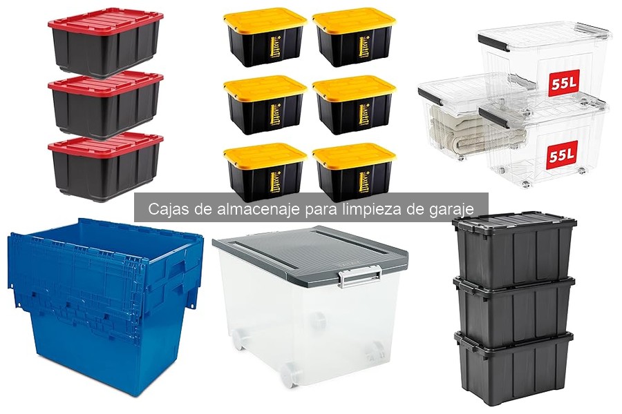 Personaliza tus cajas de almacenaje para garaje fácilmente