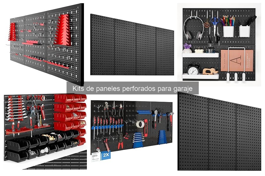 Personalización de paneles perforados para garaje: ¡Descubre cómo!