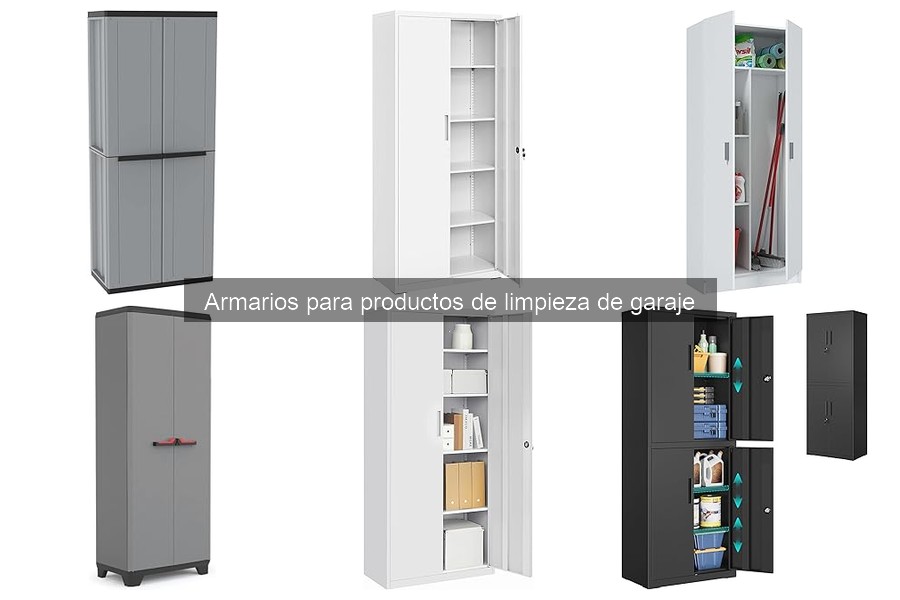 Precio promedio de armarios para productos de limpieza de garaje