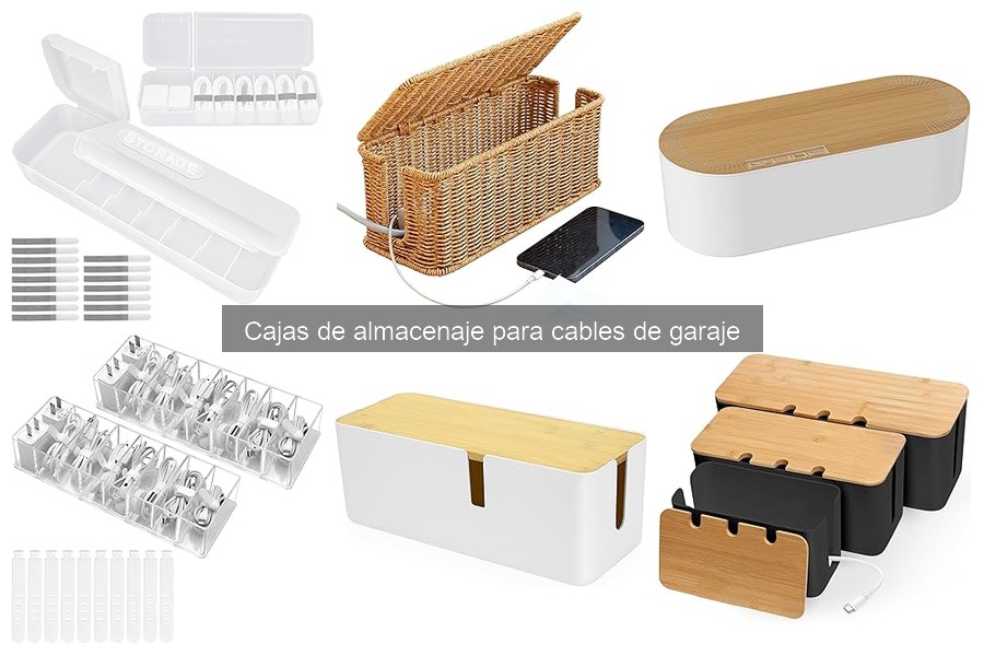 Precios de cajas de almacenaje para cables de garaje